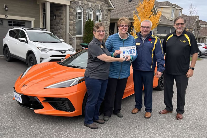 2023 Corvette Lottery Winner Presentation